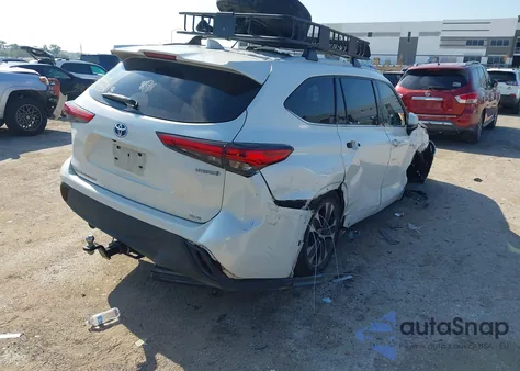 2020 Toyota Highlander Hybrid Xle из США, поврежденный, VIN 5TDGBRCH0LS000256